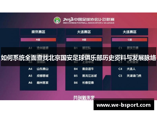 如何系统全面查找北京国安足球俱乐部历史资料与发展脉络