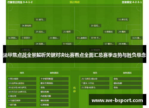 法甲焦点战全景解析关键对决比赛看点全面汇总赛季走势与胜负悬念 法甲焦点战全景解析关键对决比赛看点全面汇总赛季走势与胜负悬念